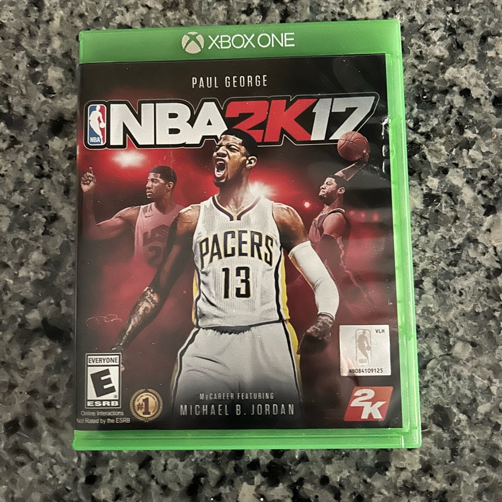 NBA 2k17 XBoX One CD game